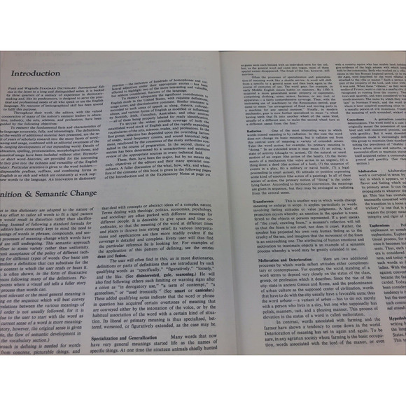 Funk & Wagnalls New Comprehensive International Dictionary Volume 1 & 2 Deluxe - Picture 9 of 16